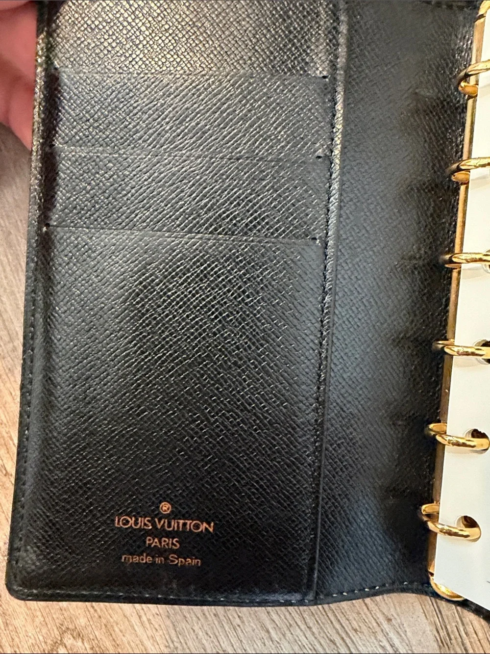 Louis Vuitton Epi Leather Agenda Case 5.5 Inches PM Small